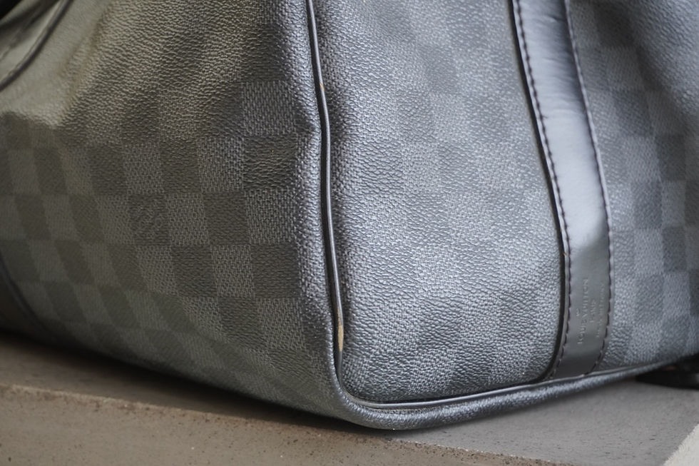 Louis Vuitton(ルイヴィトン)ダミエグラフィット ファスナー交換・角擦れ補修|埼玉県大宮VIVOshoesalon 全国郵送対応