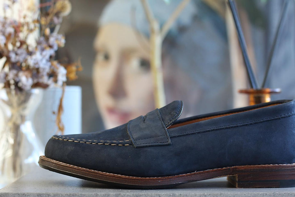 Alden オールデン 革靴 ミシュランハーフラバー トライアンフスチール修理