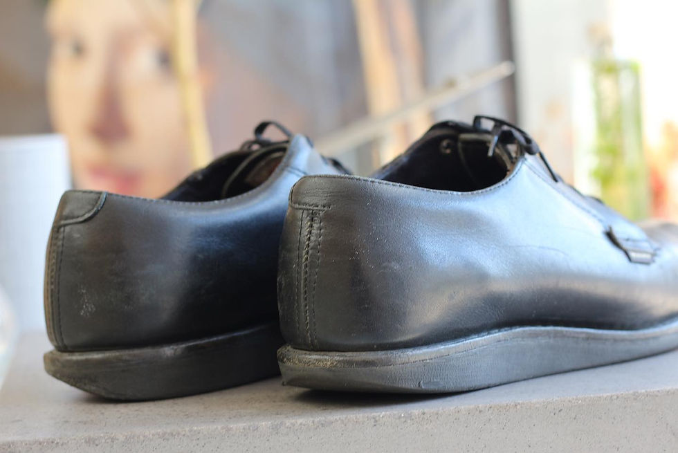 REDWING レッドウイングのポストマンをVibram #700ソールでカスタムした修理後の靴底写真