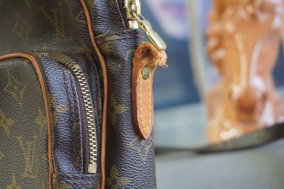 Louis Vuitton ルイヴィトン バッグ 根革交換 修理 ショルダー付け根 千切れ補修 ヌメ革交換 埼玉 大宮 VIVOshoesalon