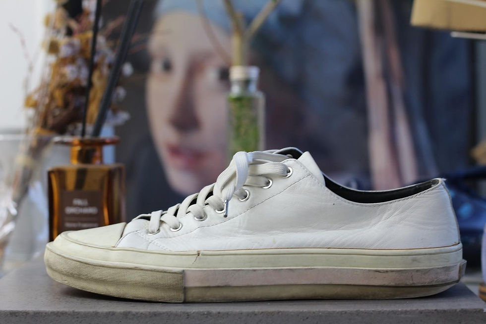 Paul Smith スニーカー シャークソールカスタム後の仕上がり