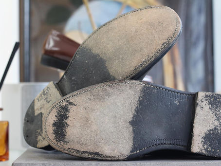 Alden オールデン ミシュランハーフ+トライアンフスチール施工(埼玉 大宮 VIVOshoesalon|郵送可・他店NG修理対応)