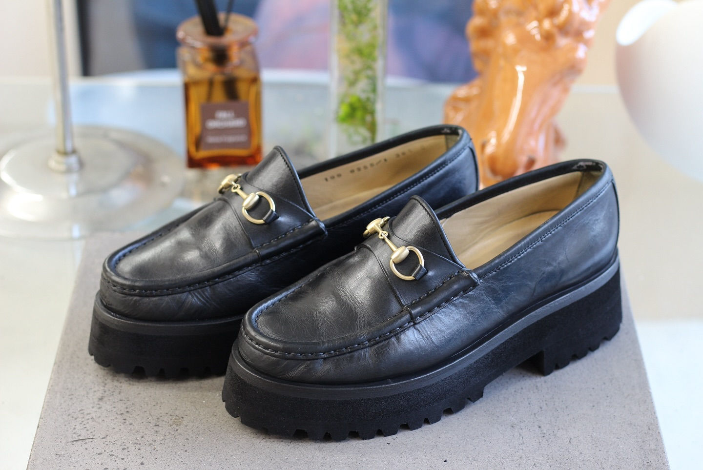 GUCCI ビットローファー スポンジソール 【公式通販】