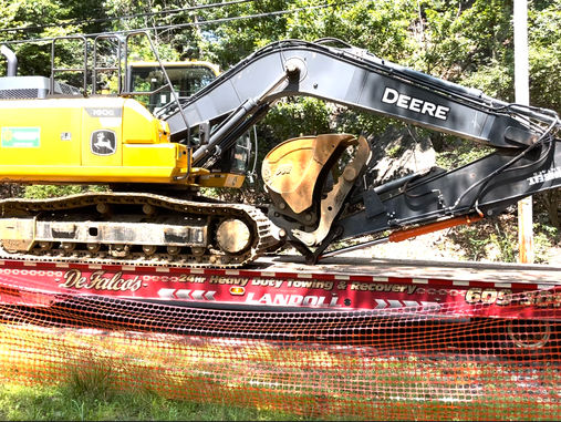 The Excavator and The "Office" Have Arrived