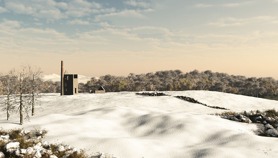 Cornish Carols, Thomas Merritt,Cornish Carols Workshop, Gloweth Chapel,Cornish Engine House,Cornish Carols Workshop,Thomas Merritt,Cornwall snow,Chistmas Carols,west gallery singing,four part harmony,SATB,jynnji,tin mine