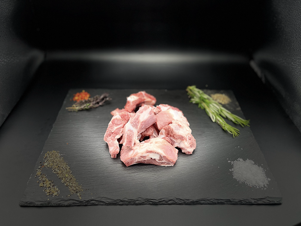 Miniaturbild: Schweine Knochen geschnitten 500g