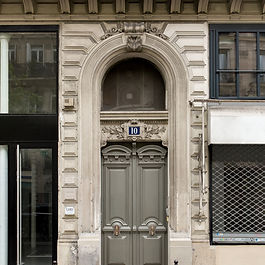 porte immeuble haussmannien