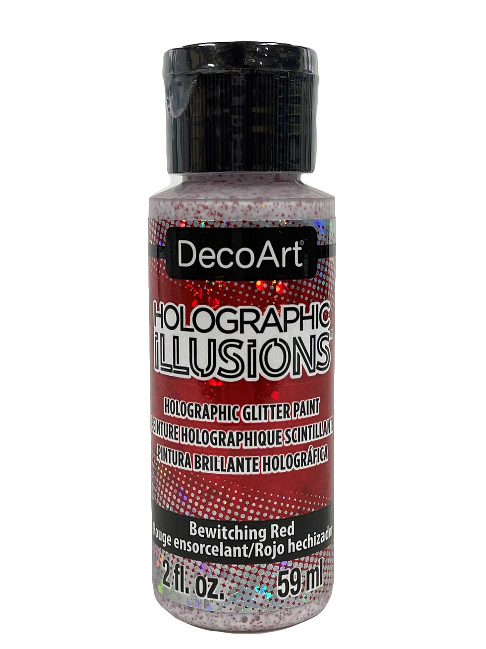 Thumbnail: Bewitching Red Glitter Paint