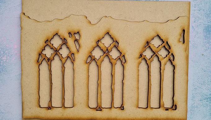 Gothic Arch Window Plaque