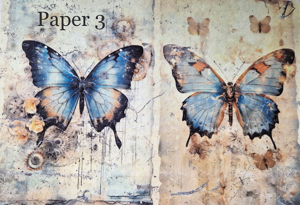 Thumbnail: Vintage Butterfly Rice Papers