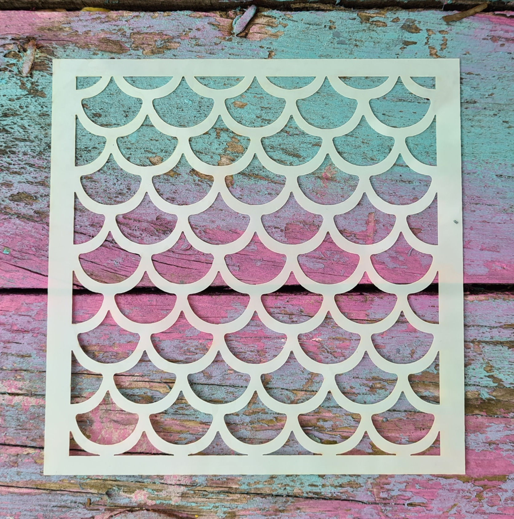 Scales Stencil
