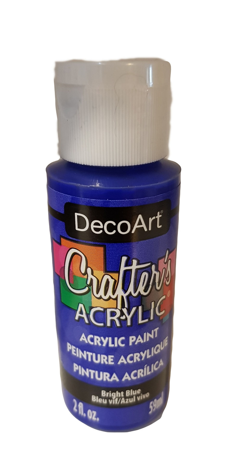 Thumbnail: Bright Blue Acrylic Paint