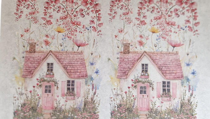 House design 2 rice paper