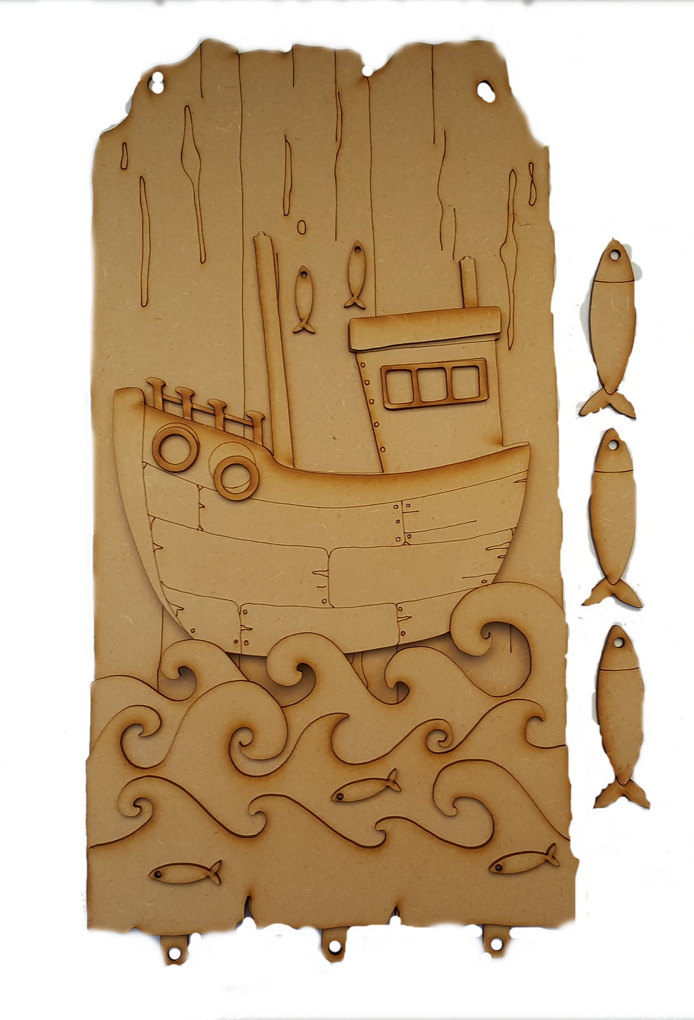 Thumbnail: Fishing Boat Plaque