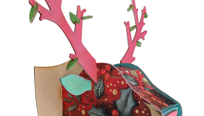 wall hanging deer head