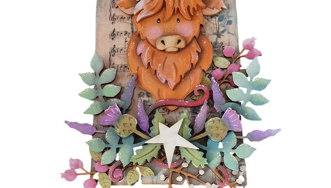 Highland Coo Plaque