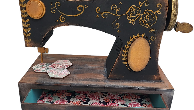 3D Sewing Machine Box