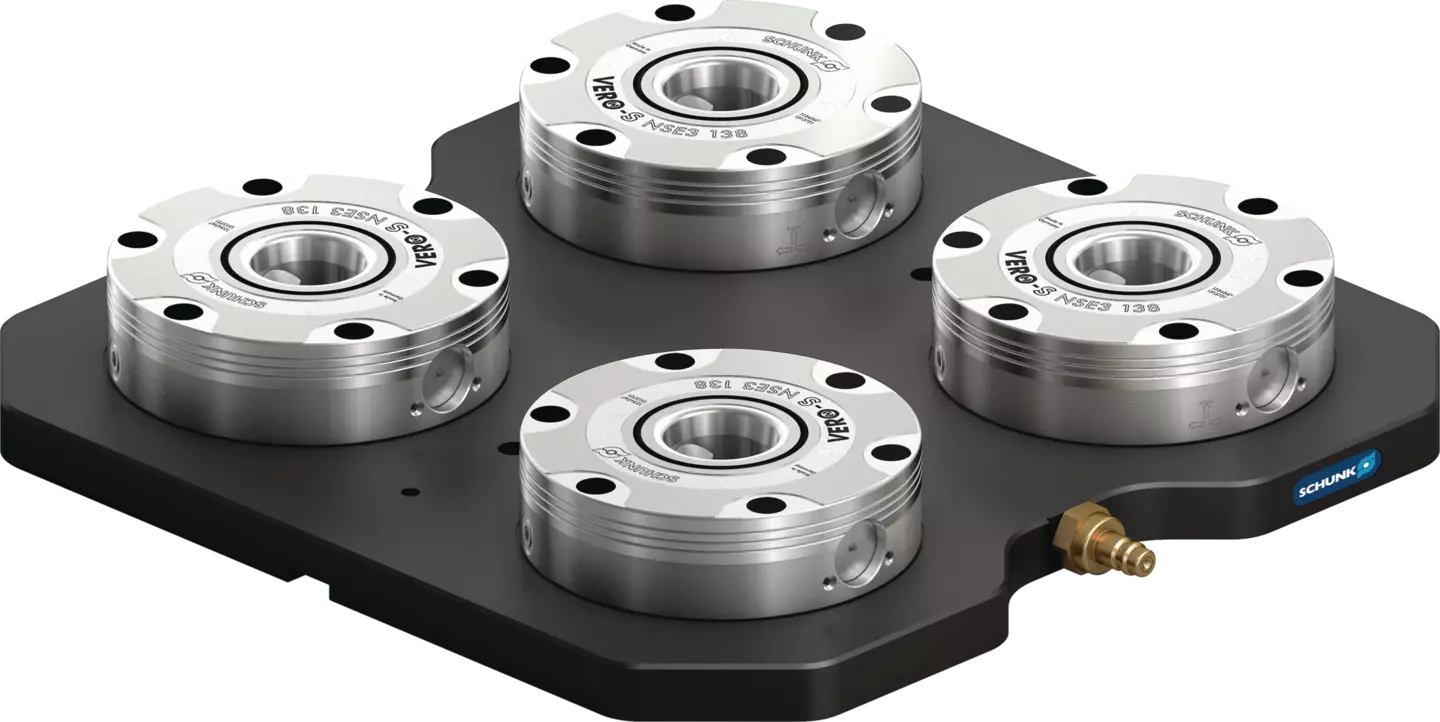 Schunk VEROS NSL3 400 Spannstation Qmax Engineering