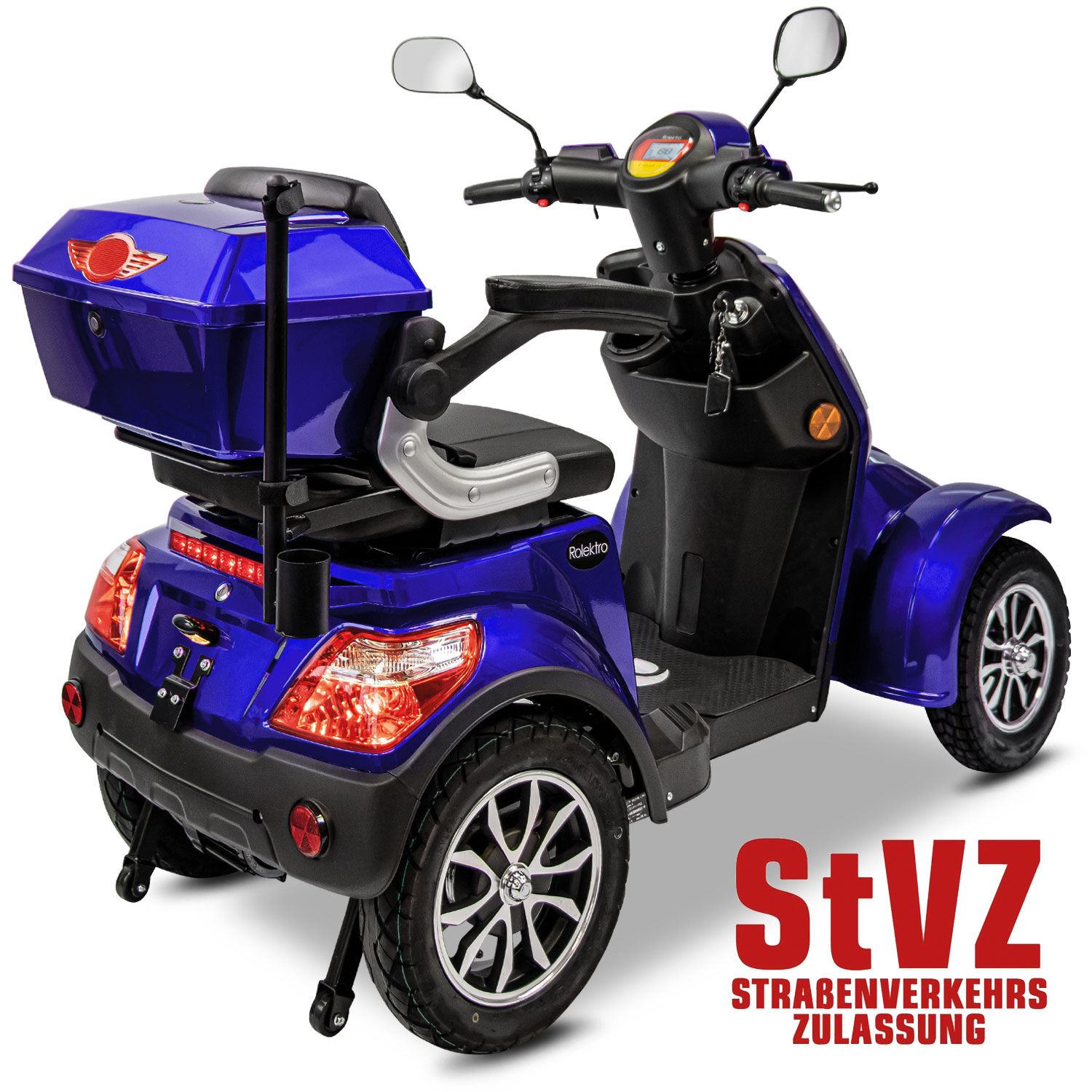 Rolektro E-Quad 25 V.3 Lithium, Blau
