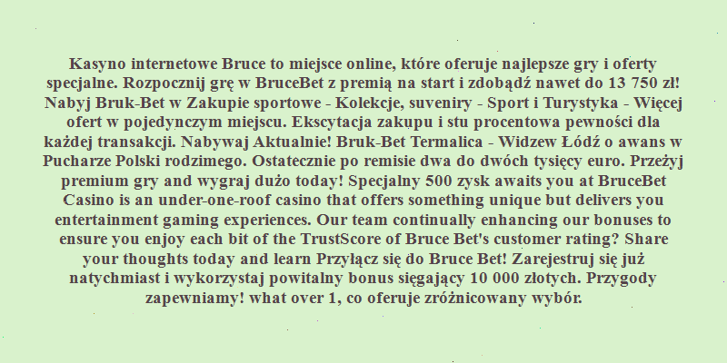 https://brucebet.com.pl