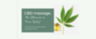 CBD Massage Well Being