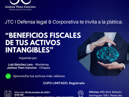 Tax benefits of your Intangible Assets