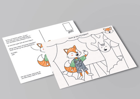 School Opdracht - Branding theater JETH