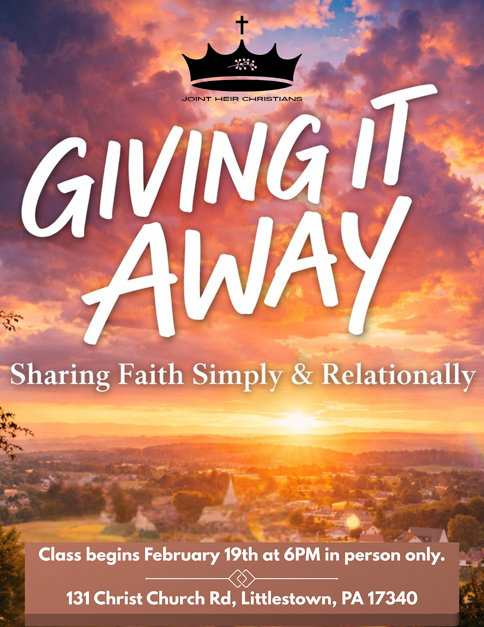 Giving it Away Class