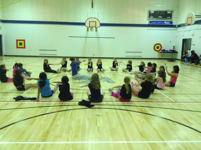 Stretching with Coach Sally