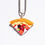 Miniature : Pendentif Part de Pizza en Fimo