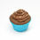 Miniature : Pendentif de collier Cupcake Tout Choco ! - Fimo