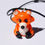 Miniature : Collier Pendentif Renard Kawaii - Fimo