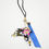 Miniature : Accessoire - porte clef- bijoux de portable Colombe Origami fleuris