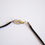 Miniature : Collier pendentif noir aux motifs japonais - Fimo