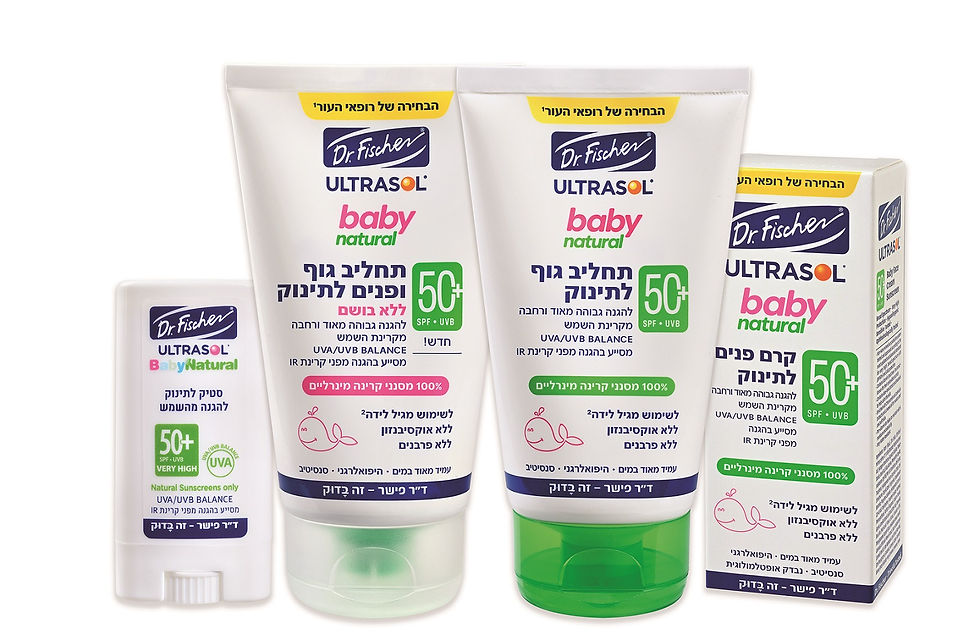 תחליב הגנה לתינוק של דר פישר