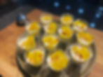 Desserts with toppings based on Bacterial Nanocellulose with passion fruit flavor from NANOCELL FARMS