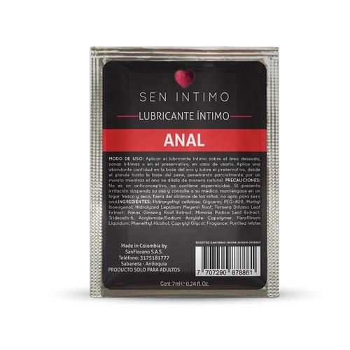 LUB. ÍNTIMO ANAL SEN SACHET x 7 ml
