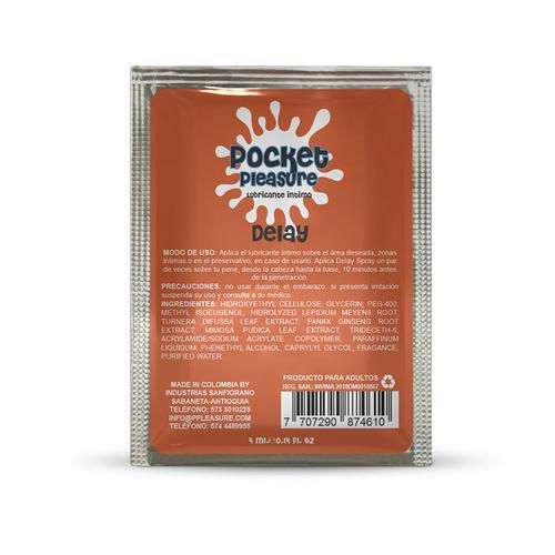 LUB. INTIMO DELAY POCKET SACHET