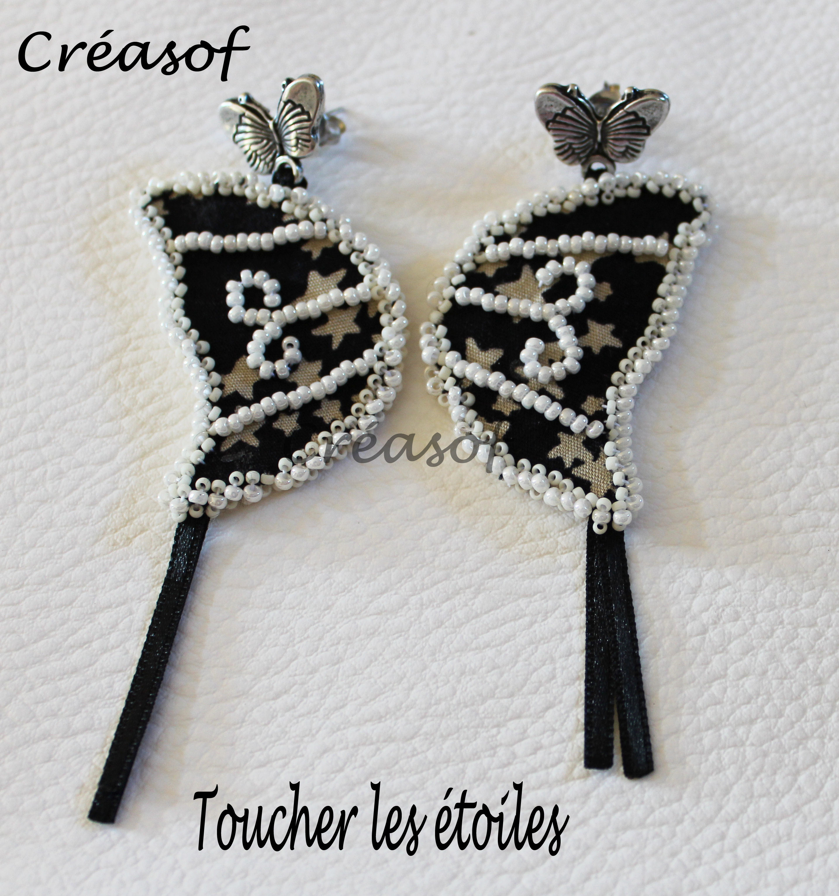 Boucles d'oreille "Toucher les étoiles"