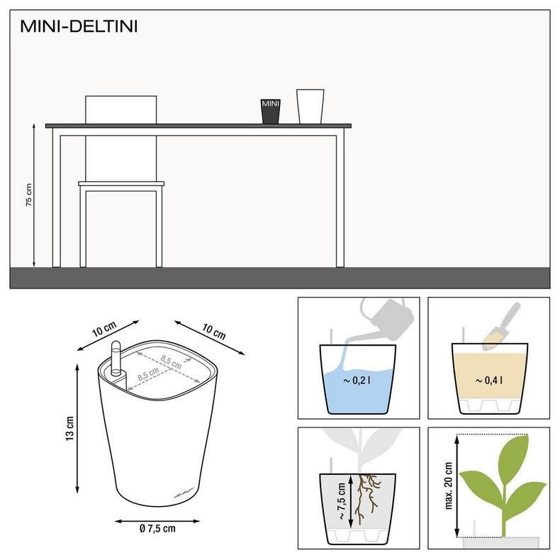 Miniatura: Maceta Mini Deltini