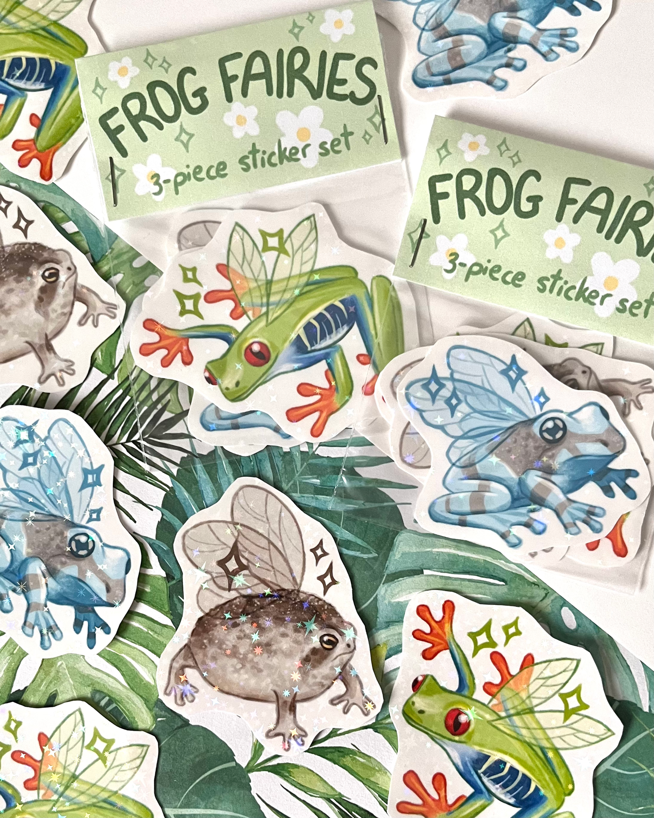 Frog Fairies Sticker SET