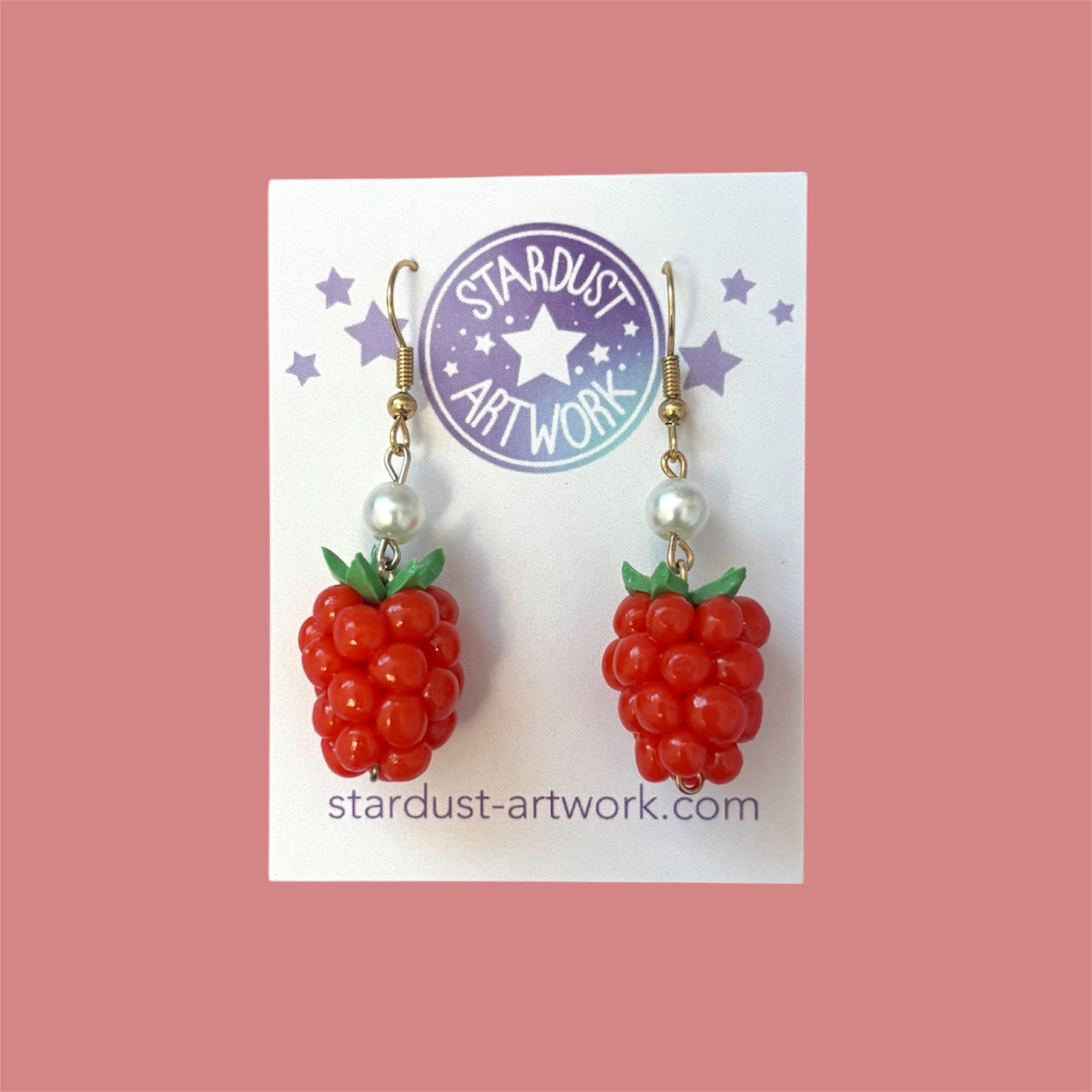 Raspberry Dangles 