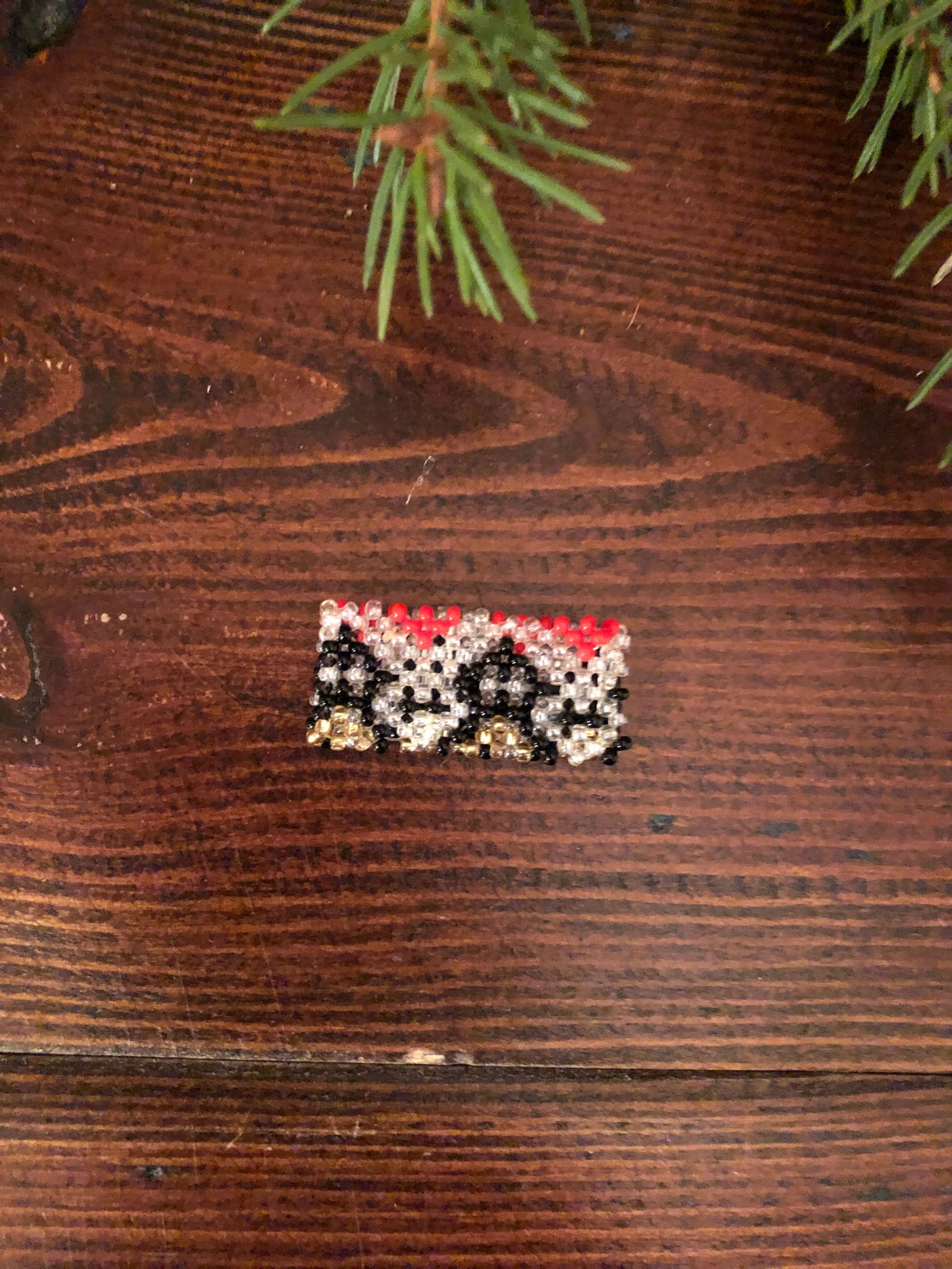 Yawanawa Ring made by the children.