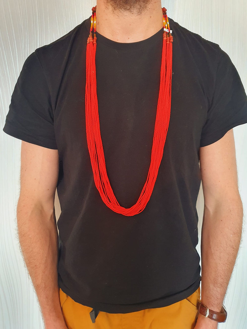 Thumbnail: Ceremonial Bead Necklace Yawanawa