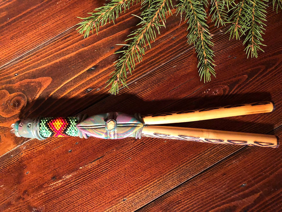 Thumbnail: A unique ceremonial Self Applicator