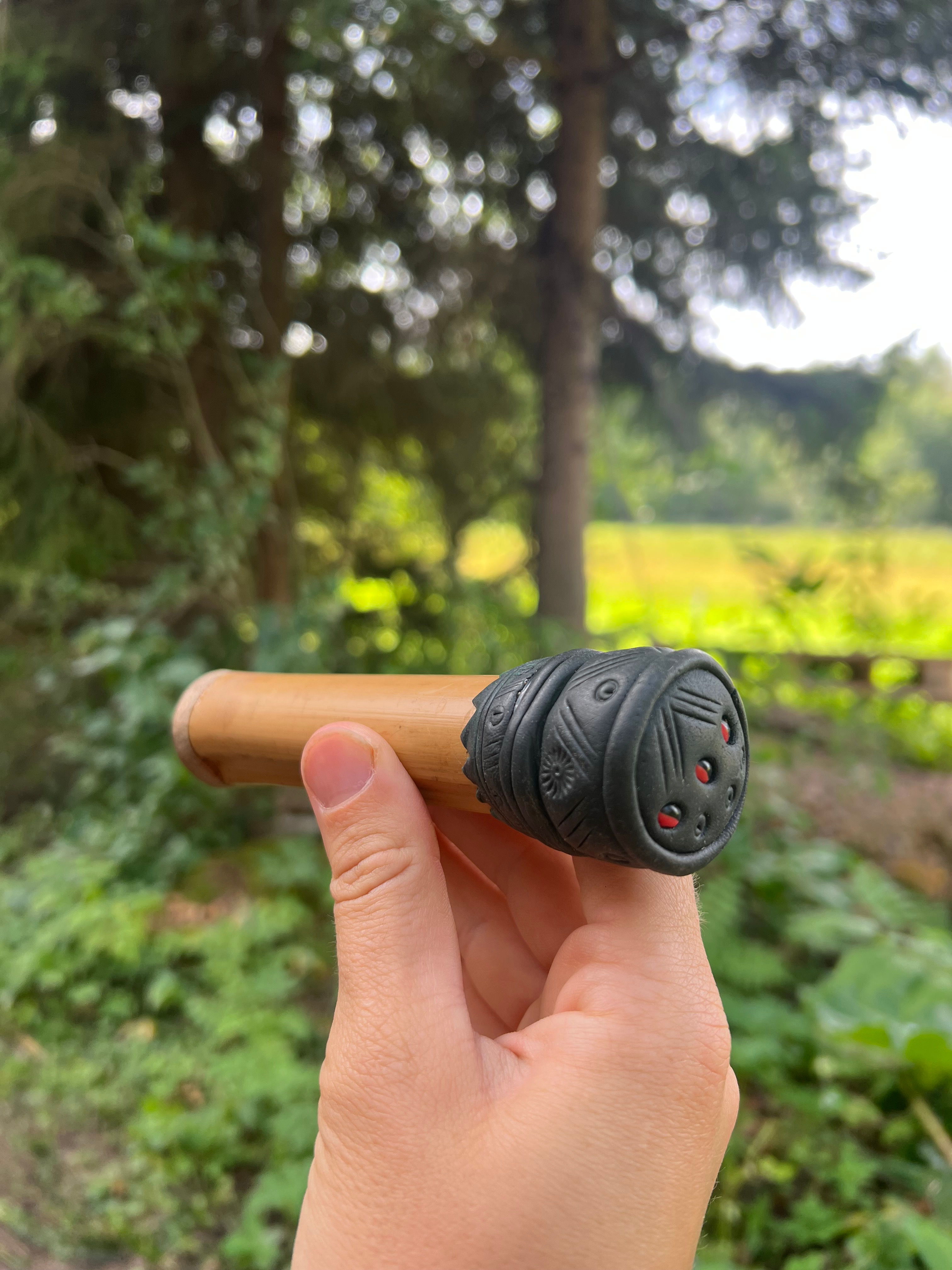 Unique Rare Ceremonial Muti (Rapé container)