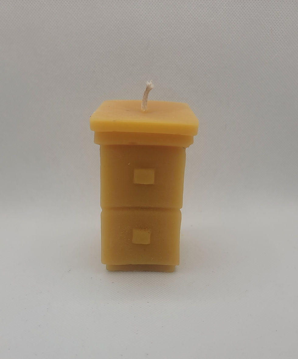 BeeHive Beeswax candle