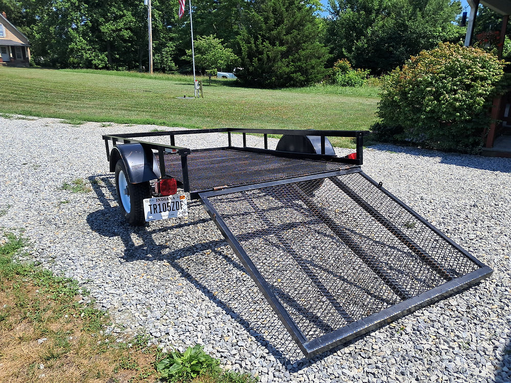 Utility trailer for rent in Madison Indiana

