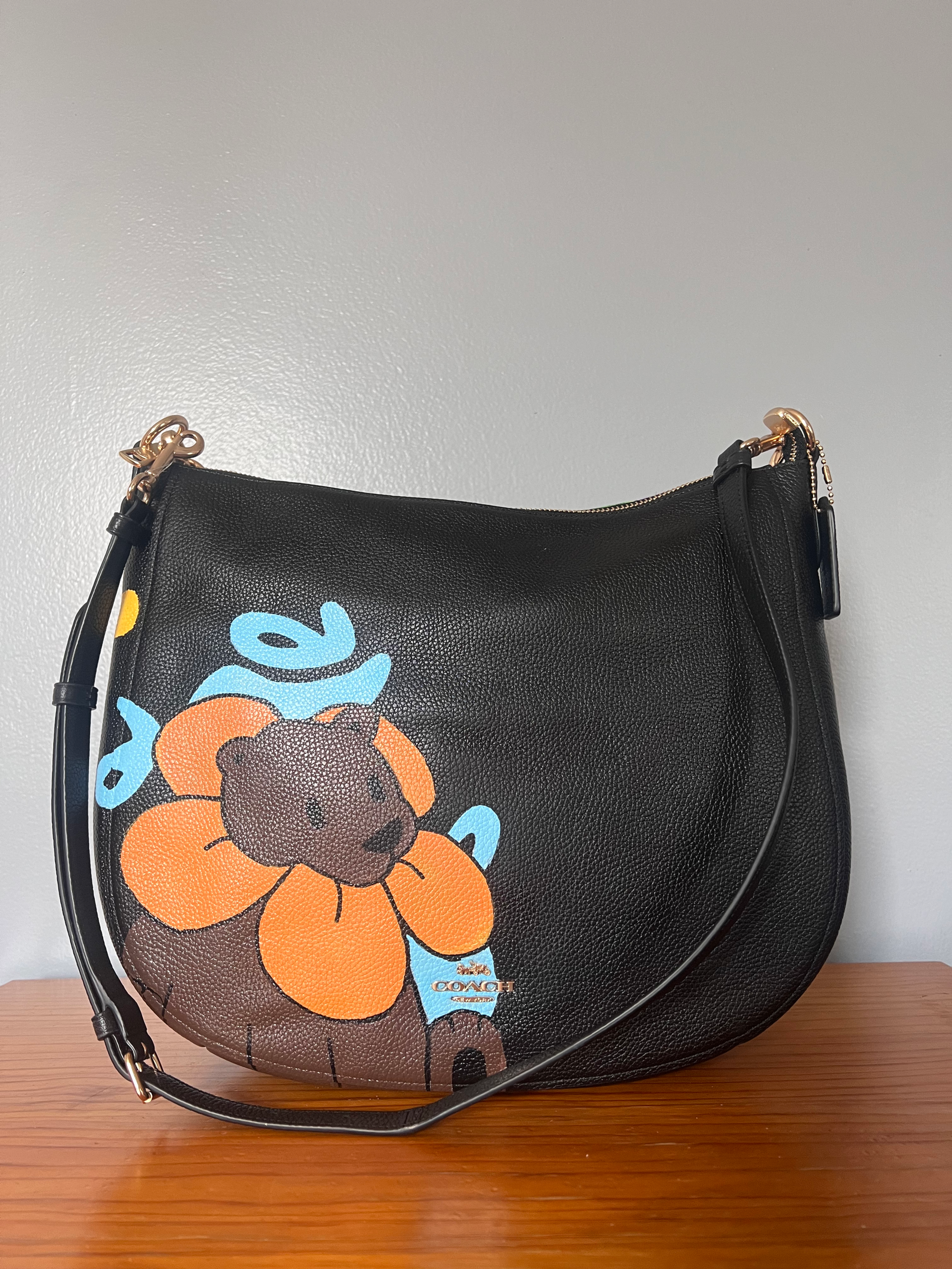 Custom Coach "Mae Crossbody" Style Bag