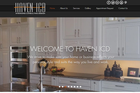 Haven Interior Design: HAVEN ICD proudly serves clients across Southwest Florida and beyond for Interior Design.  We created a unique logo and a rich visual design that was easy-to-navigate.  We completed all pages in both desktop and mobile along with their basic site SEO.